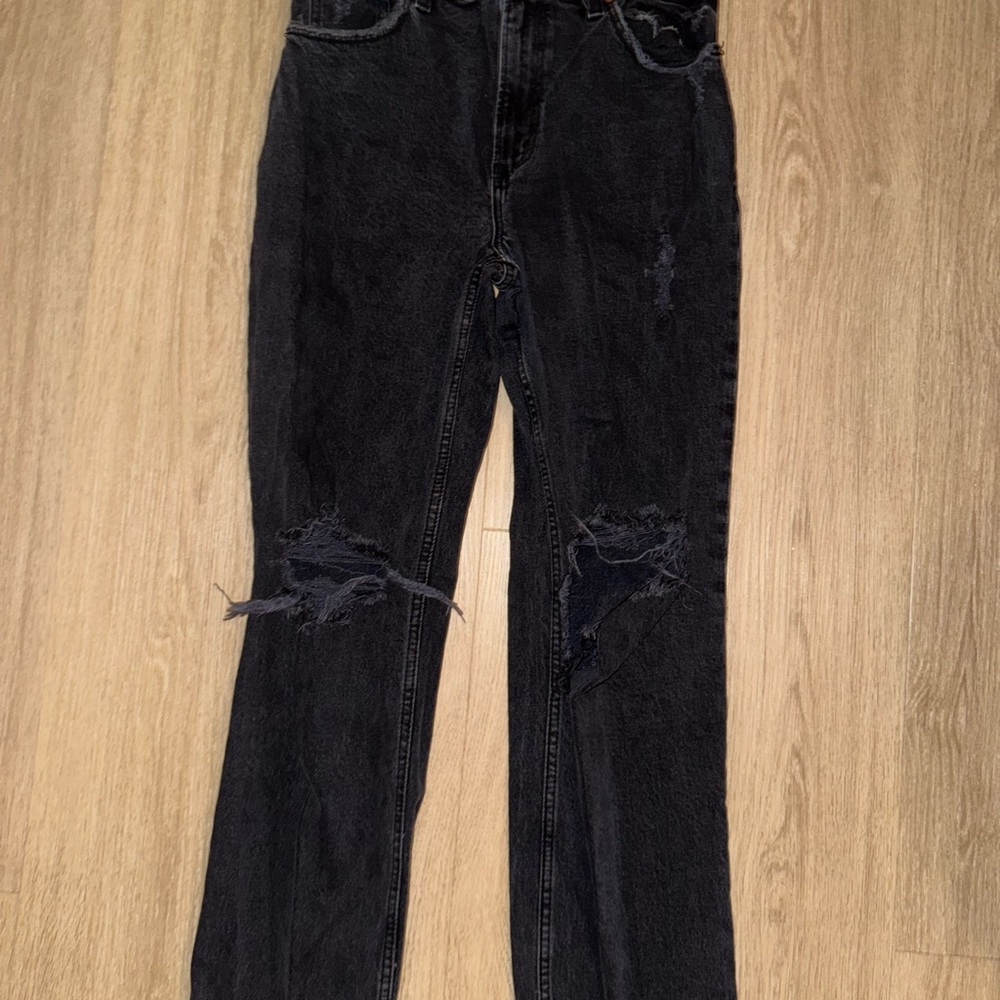 Abercrombie & Fitch black High Rise Jeans